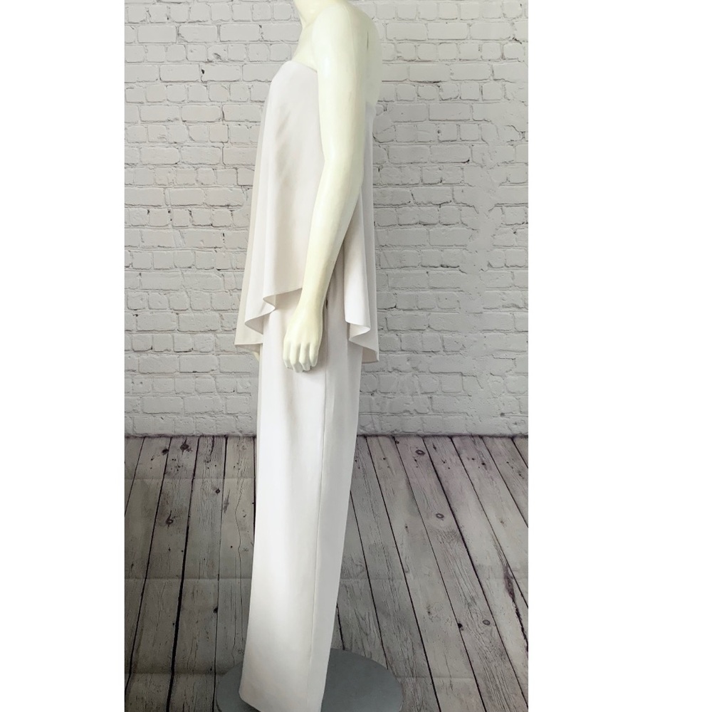 HALSTON Heritage White Jumpsuit Romper - Holidays / Special occasions - Picture 5 of 8